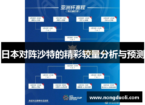 日本对阵沙特的精彩较量分析与预测